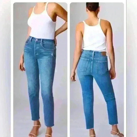 Aritzia Denim  Forum‎ The Yoko High Rise Slim Blue size 28 - Picture 6 of 12